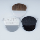 Silkscreen Logo Plastic Base Compact Makeup Brush 30g Eco Friendly